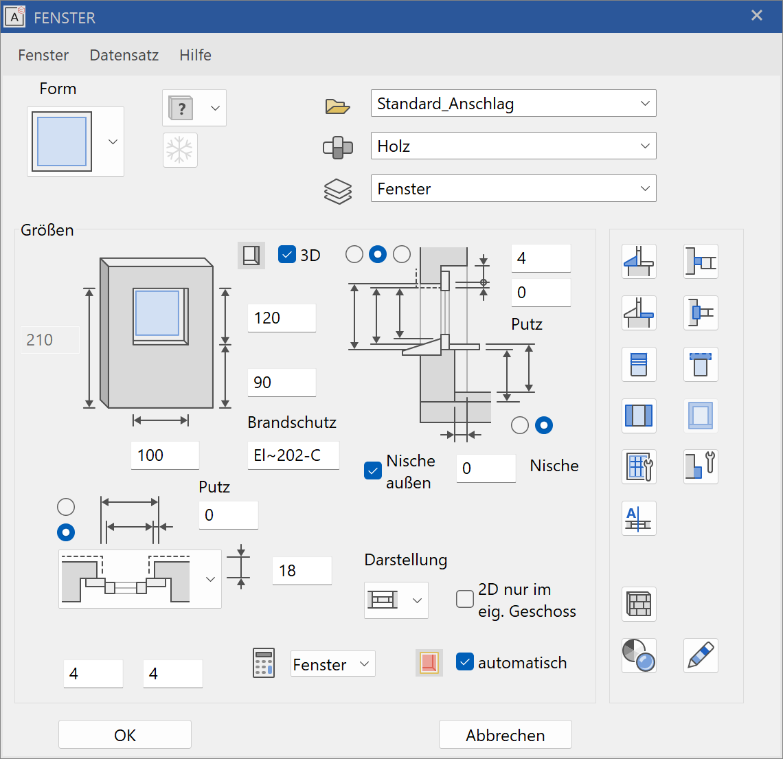 window-parameter-menu