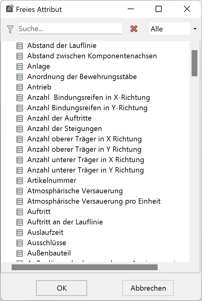 free-attribute-list