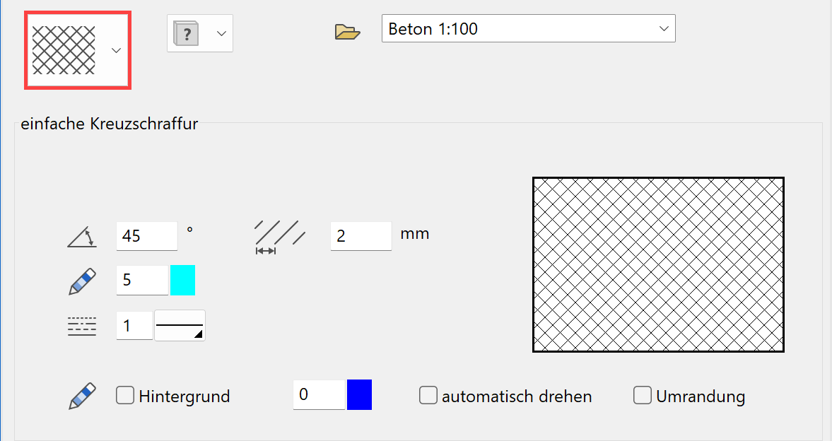 simple-cross-hatch-parameters