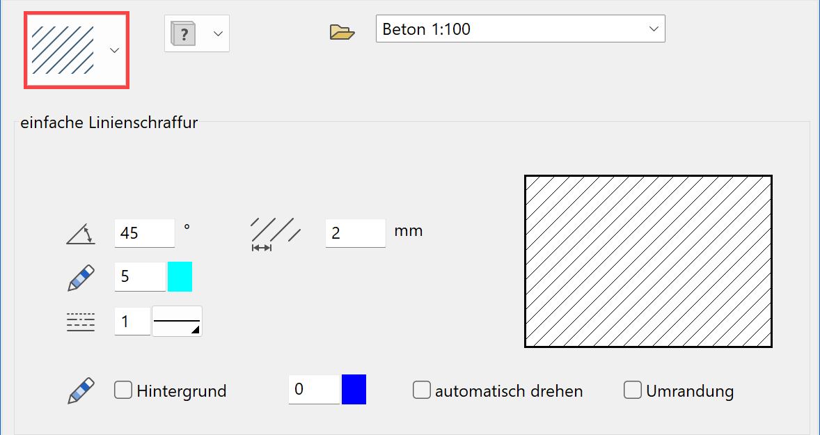 simple-line-hatch-parameters