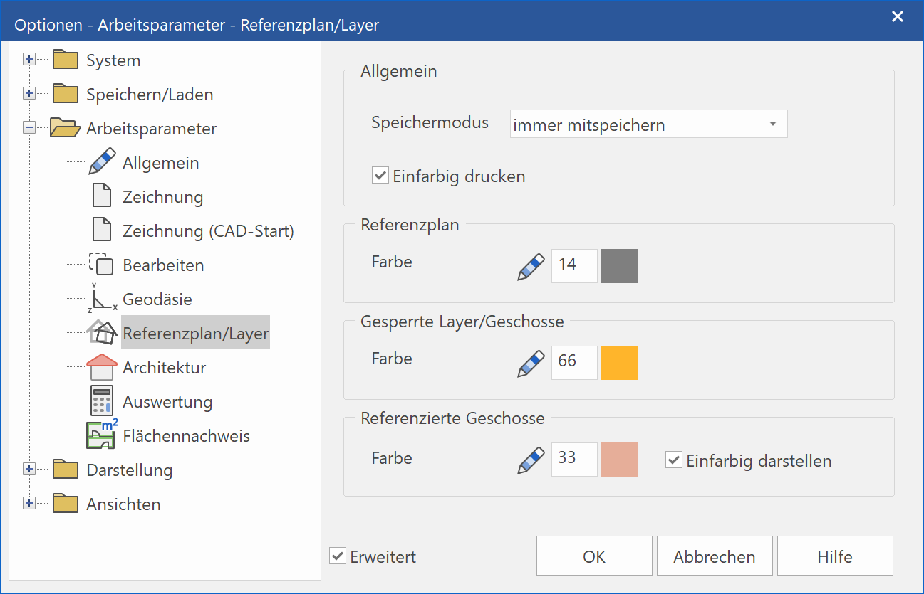 work-parameters-reference-menu