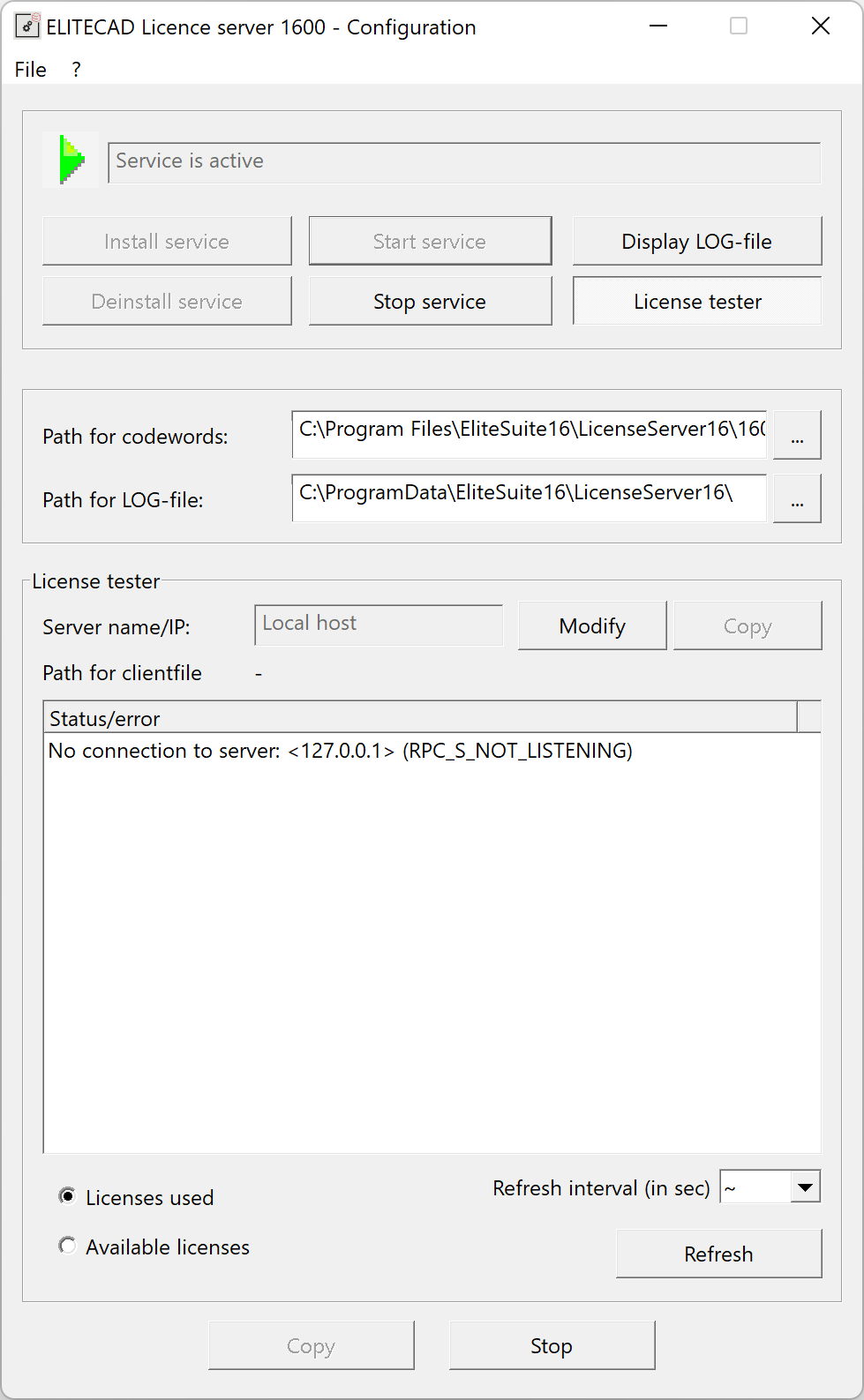 license-server-menu