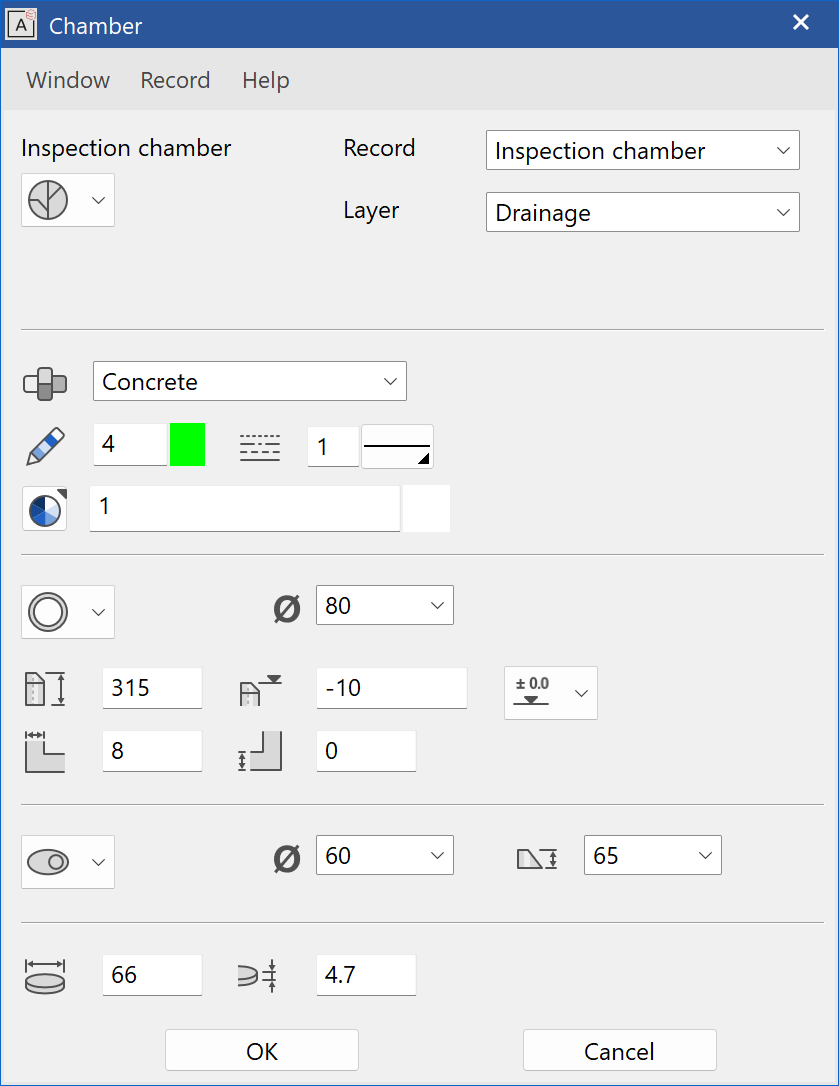 chamber-parameter-menu