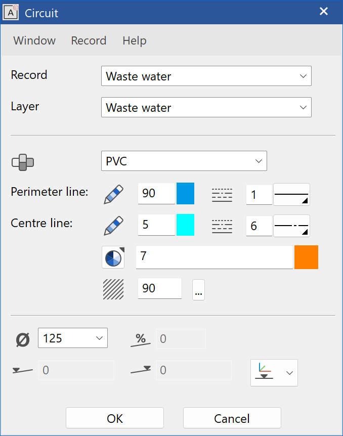 piping-parameter-menu