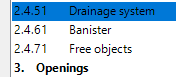 report-parts-list