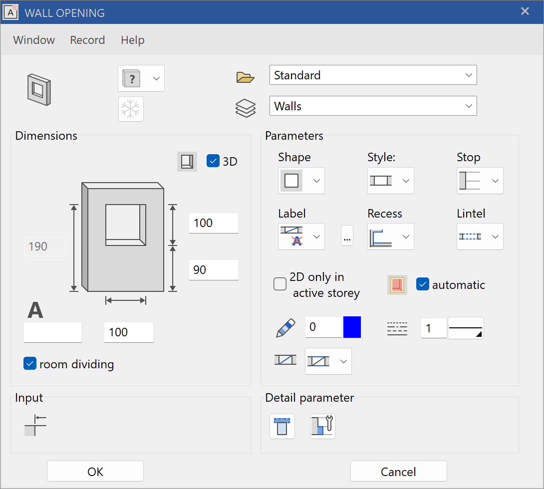 wall-opening-parameter-menu
