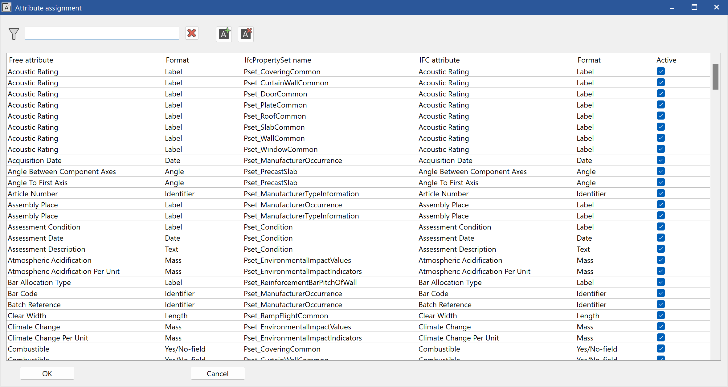 attribute-mapping-table