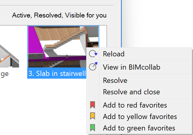 bimcollab-issues-context-menu