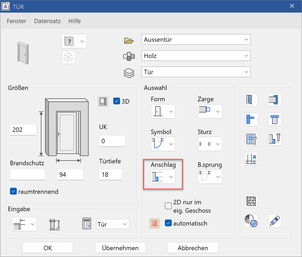 stop-parameter-menu