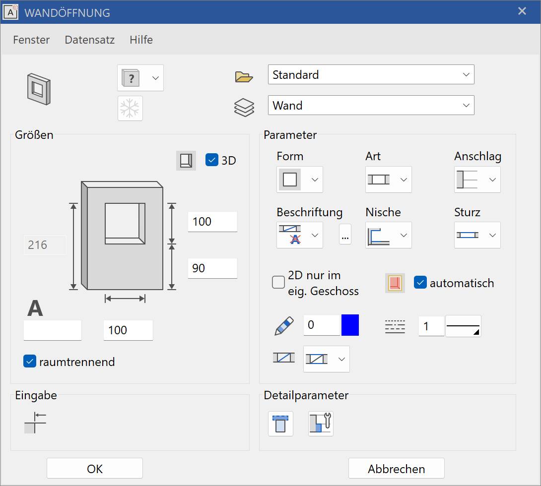 wall-opening-parameter-menu