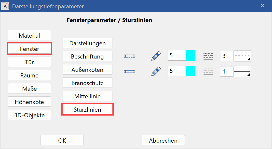 rep-level-parameter-windows-lintel-lines