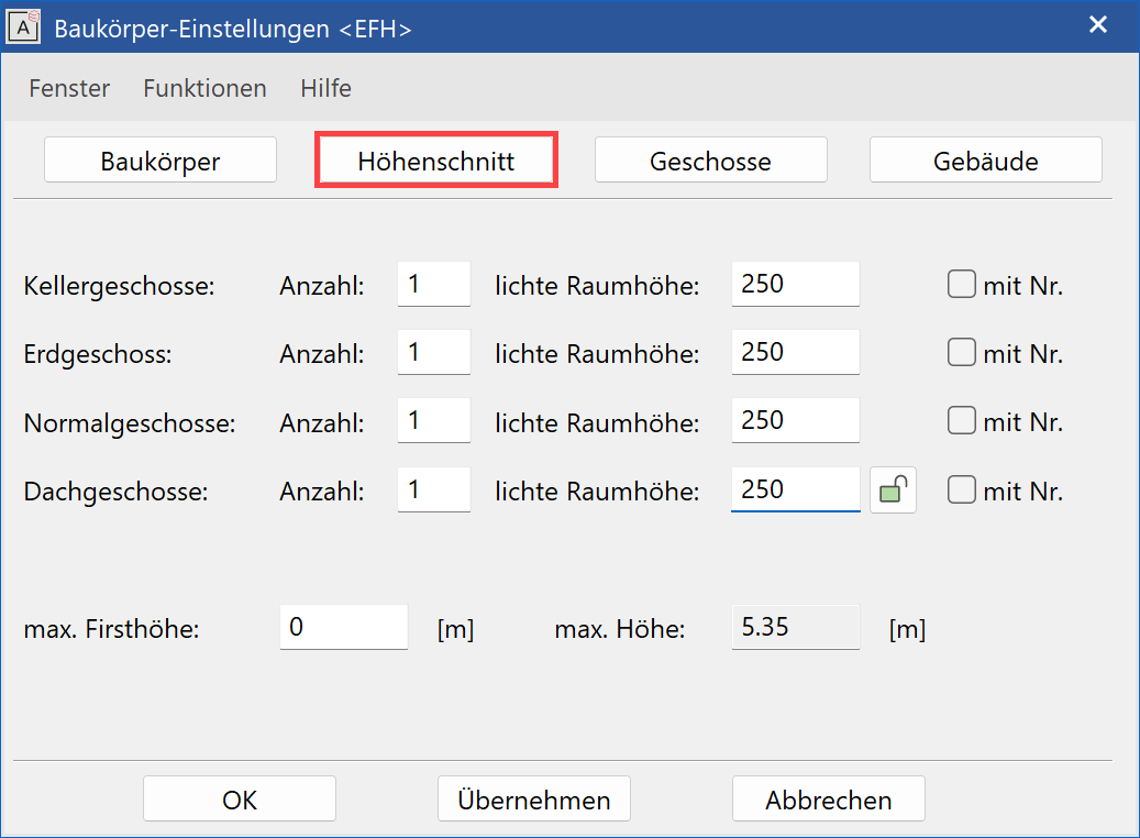 height-section-settings