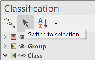 classification-selection-mode