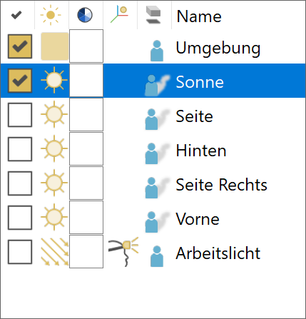 light-source-list