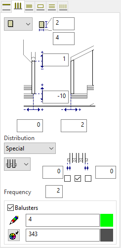 banister-baluster-parameter