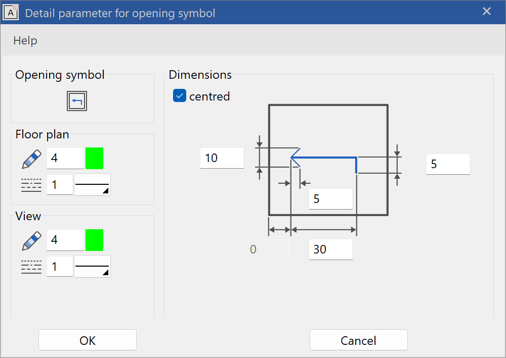 casement-parameter