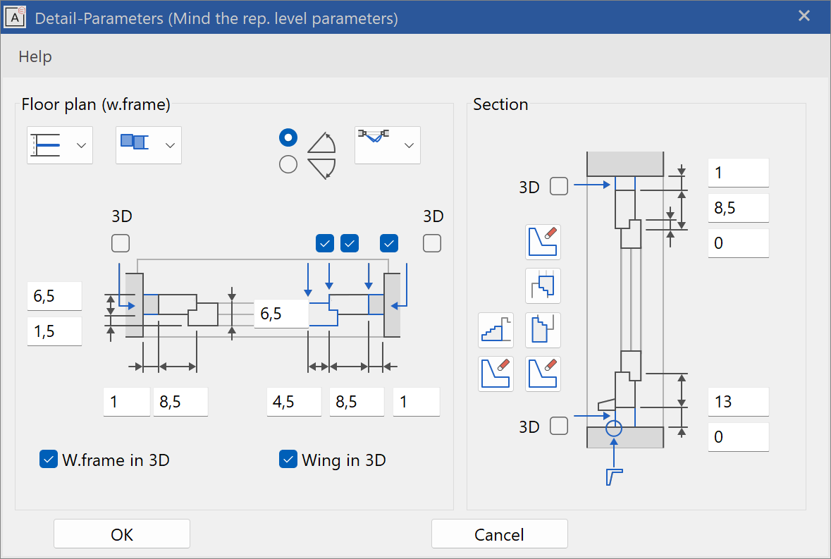 frame-parameter-menu