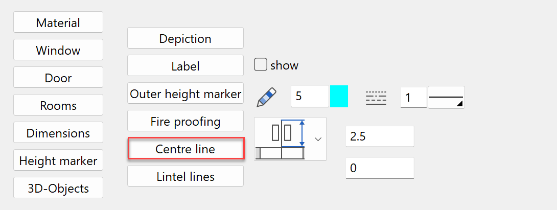 rep-level-parameter-centre-line