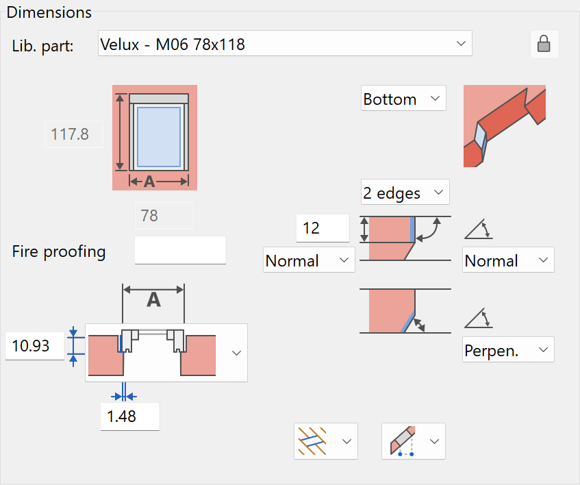 roof-window-parameter-dimensions