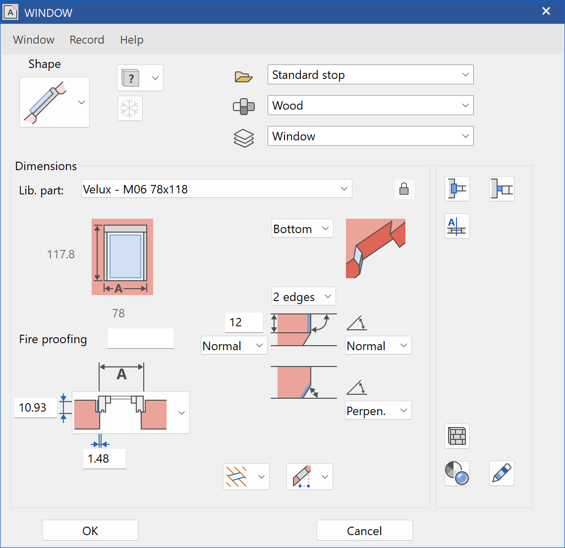 roof-window-parameter-menu