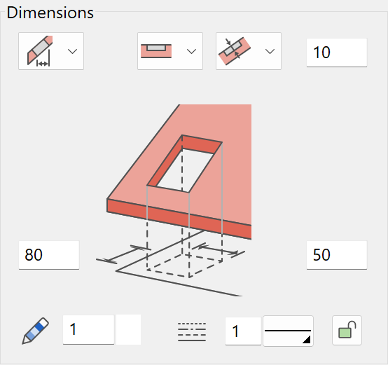 roof-opening-dimensions-on-storey-plane