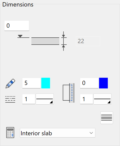 slab-parameter-dimensions