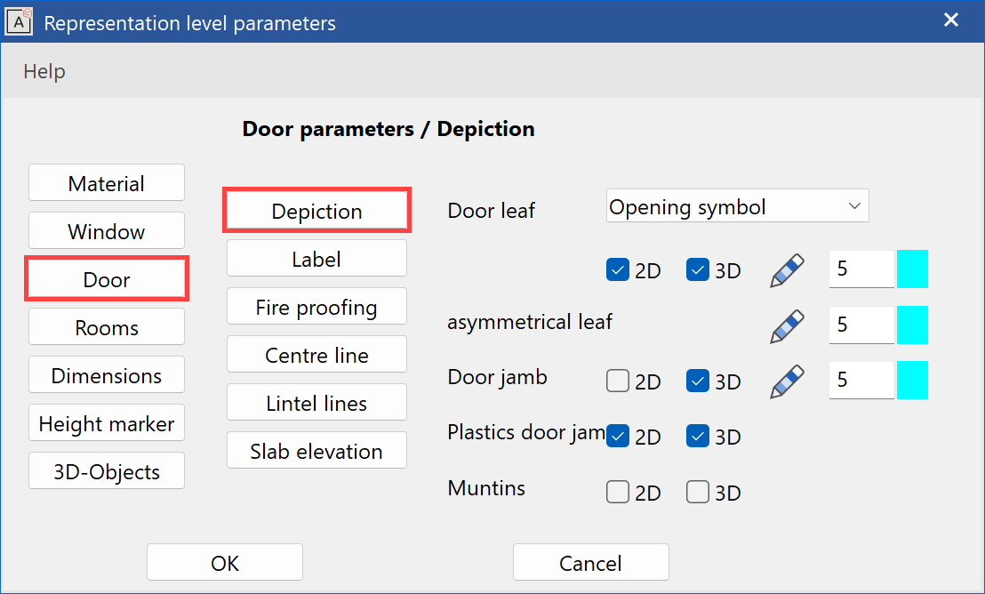 rep-level-parameter-door-depiction