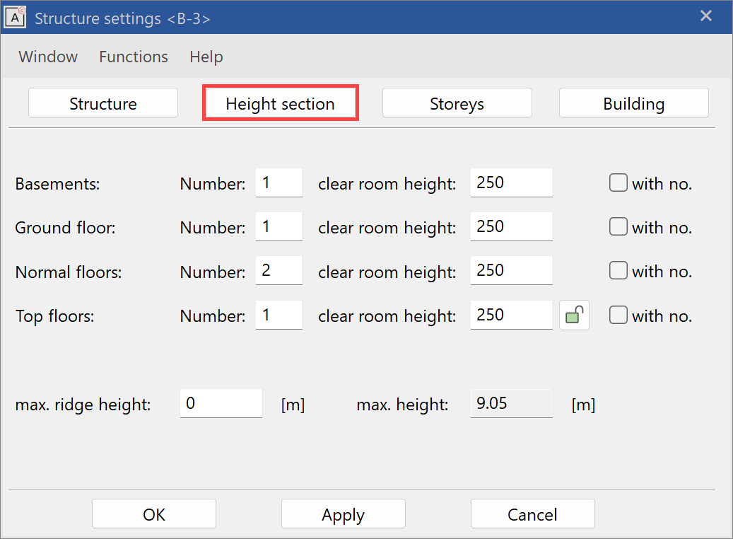 height-section-settings
