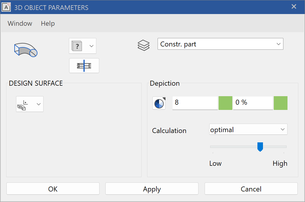 3d-object-parameter-menu-design-surface