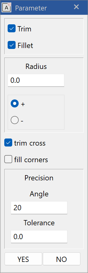 Fillet surfaces - ELITECAD Mechanics 16 Help Center