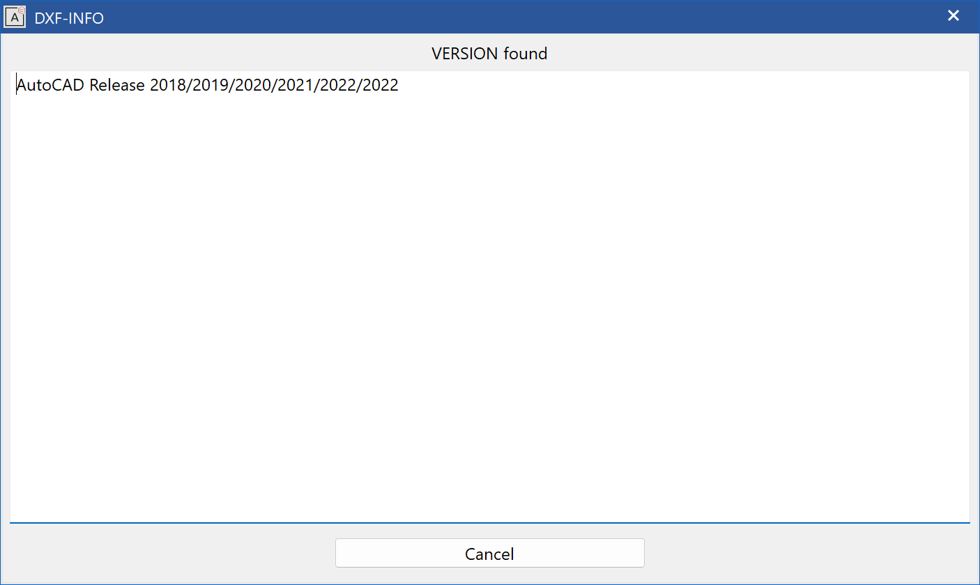 dxf-version-info