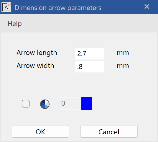 dimension-limiter-arrow-options