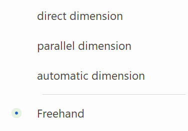 dimension-positioning-context-menu