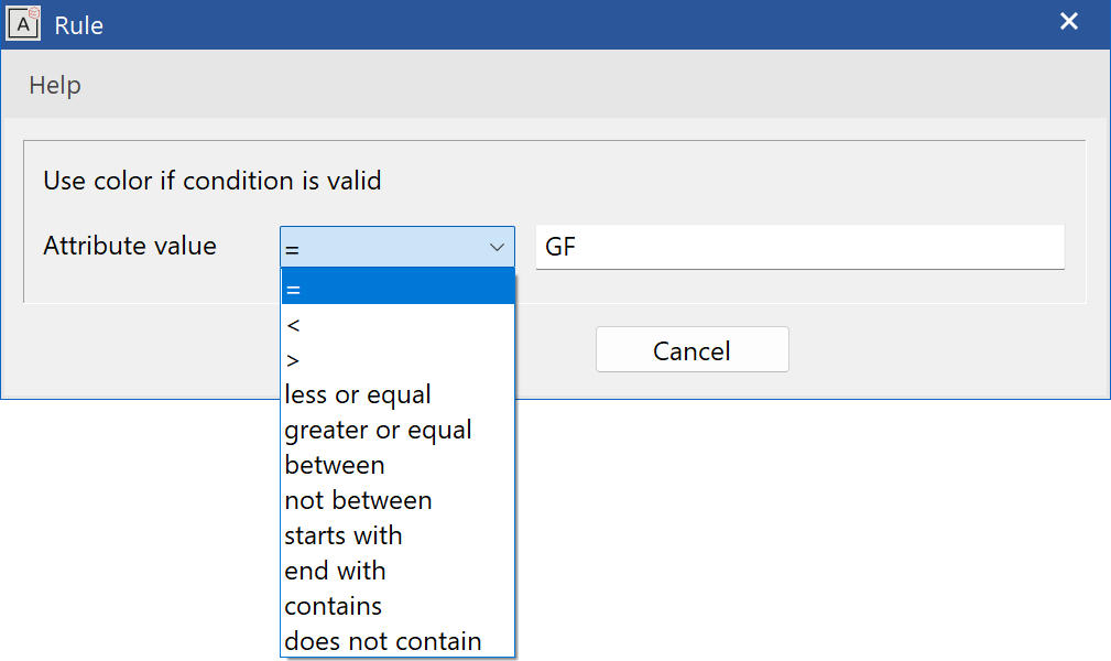 Attribute colours - ELITECAD Mechanics 16 Help Center