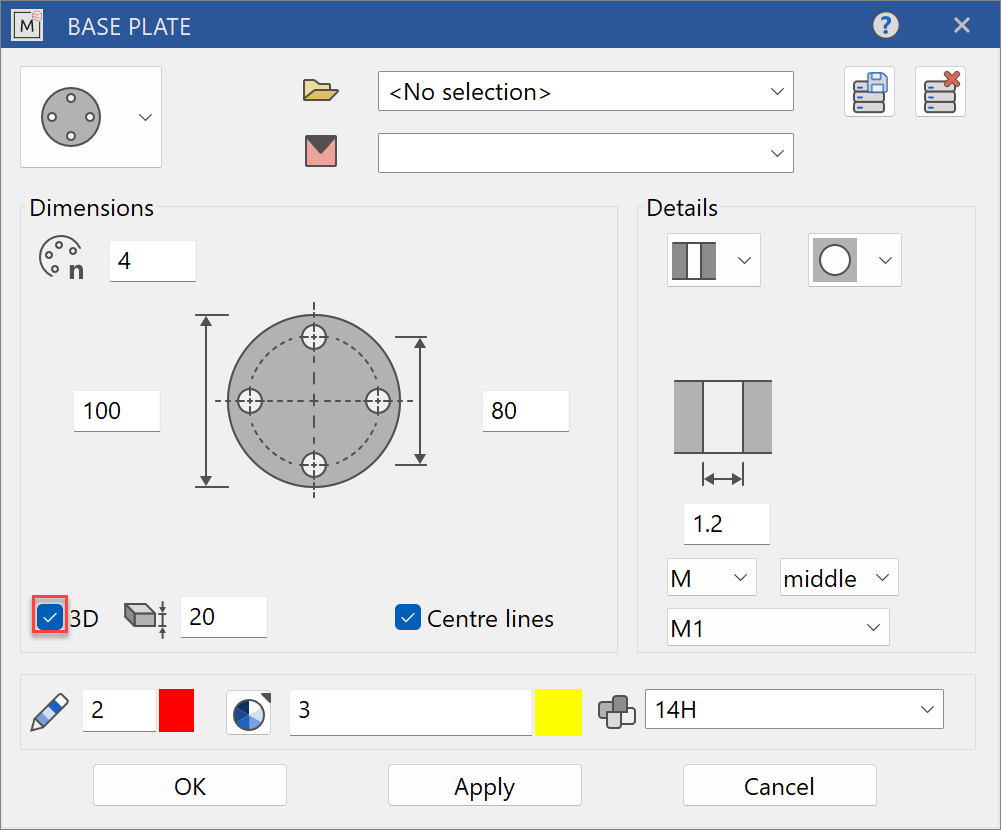 circle-plate-without-centric-drilling-parameter-menu-3d