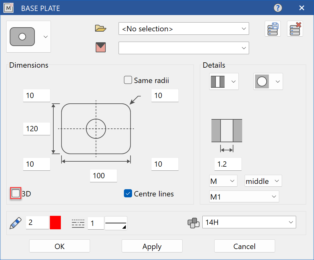 rect-plate-centre-hole-parameter-menu-2d