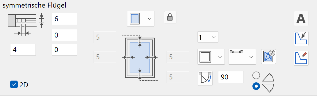 symmetric-casement