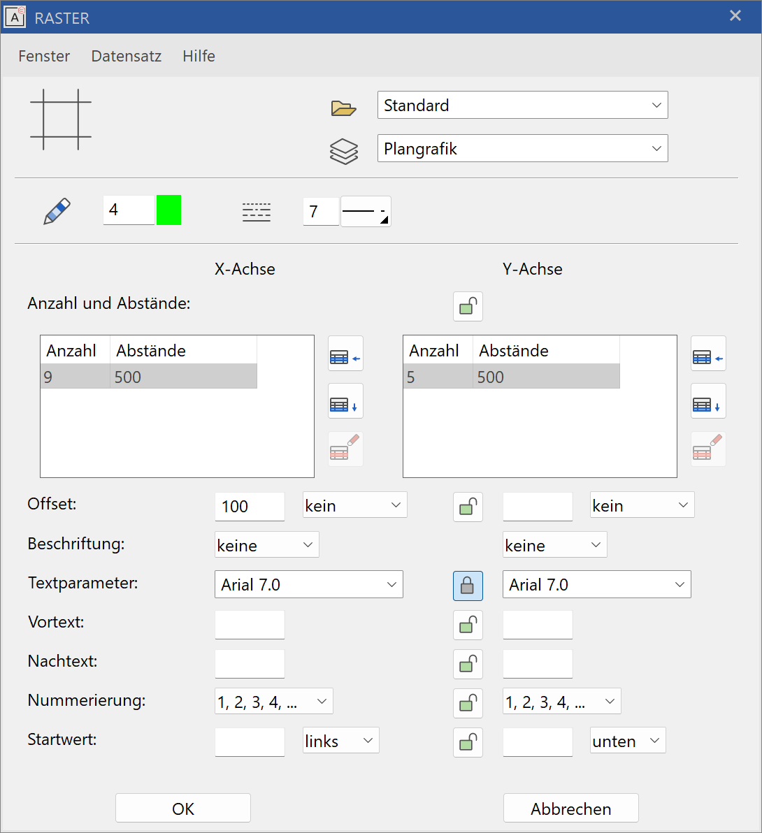 grid-parameter-menu