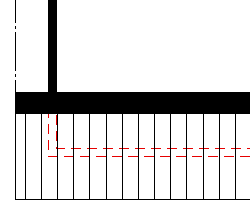 wall-parameter-roof-section-hidden-line-depiction-on