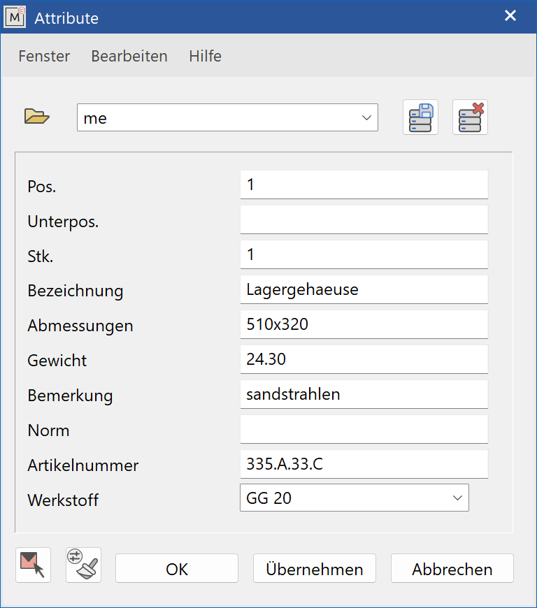 attributes-dialogue-window