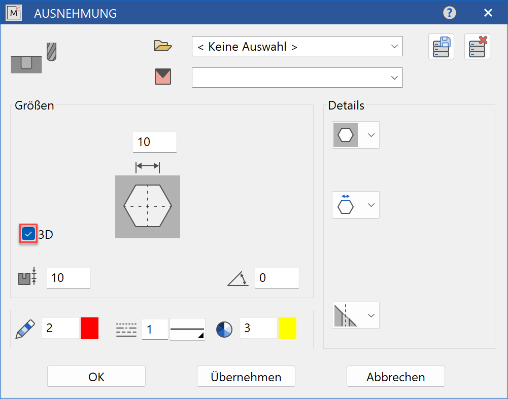 hex-recess-parameter-menu-3d