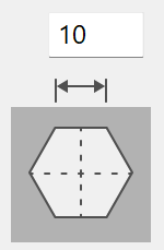 hex-recess-side-length