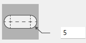 slotted-hole-side-length