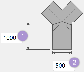 main-y-pipe-cylindrical-diameter-length