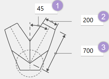 y-pipe-conical-right-angle-length