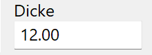 thickness-input