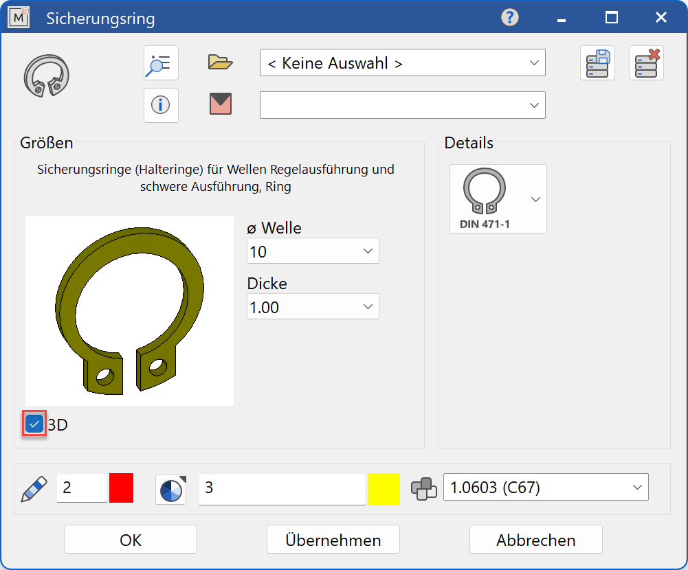 retaining-ring-parameter-menu-3d