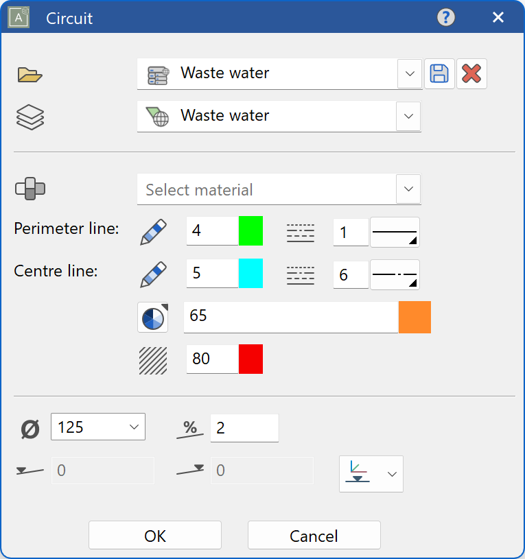piping-parameter-menu