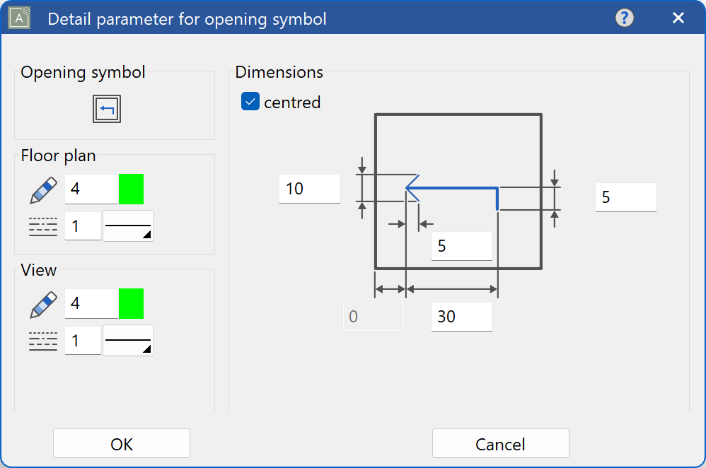 casement-parameter