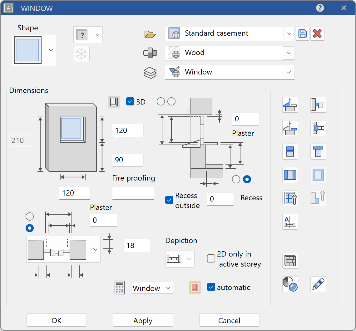 window-parameter-menu
